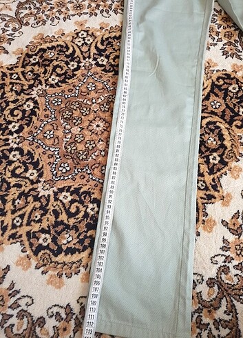 38 Beden Yeşil erkek pantolon