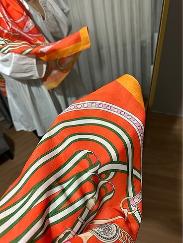 diğer Beden Hermes Etnik Desen Şal