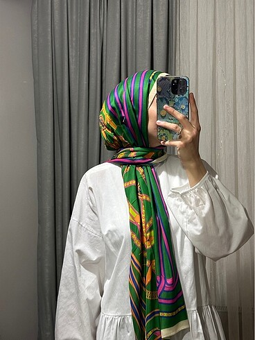 Hermes etnik desen şal