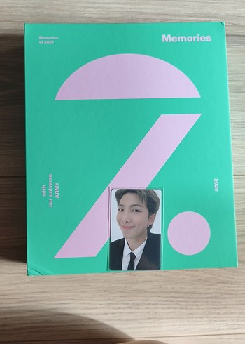 BTS 2020 Memories albümü ve Namjoon pc - Görsel 2