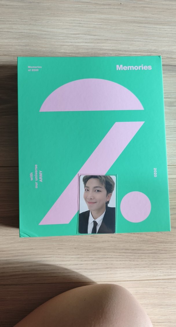 BTS 2020 Memories albümü ve Namjoon pc - Görsel 2