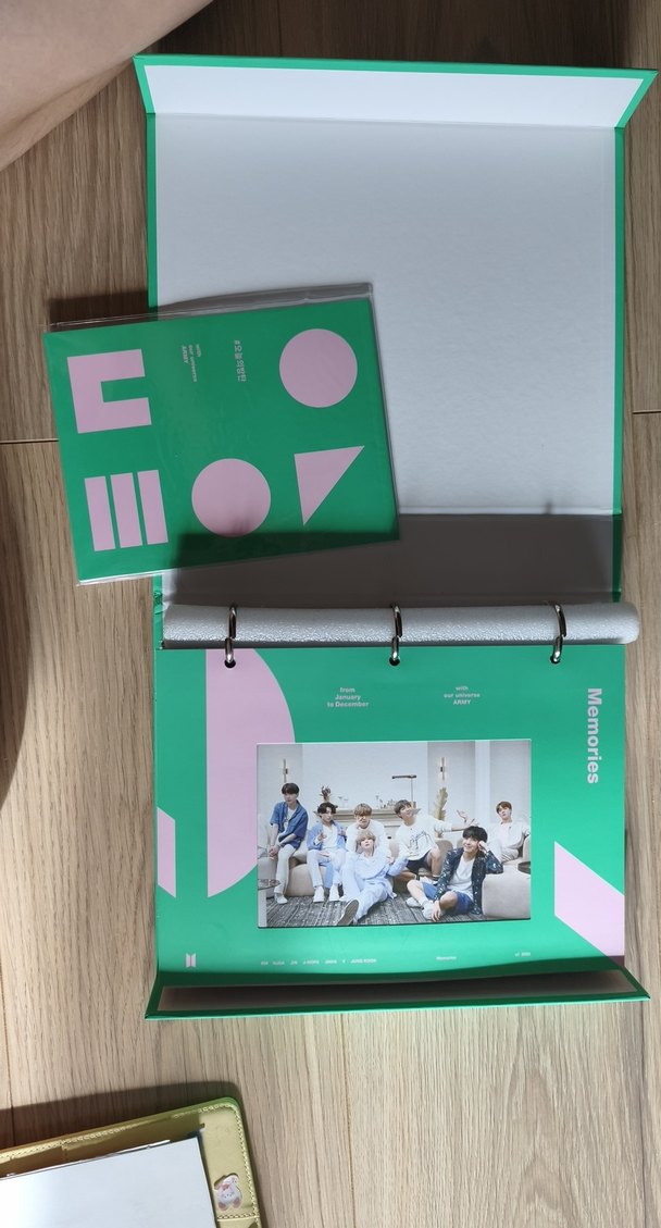 BTS 2020 Memories albümü ve Namjoon pc - Görsel 3