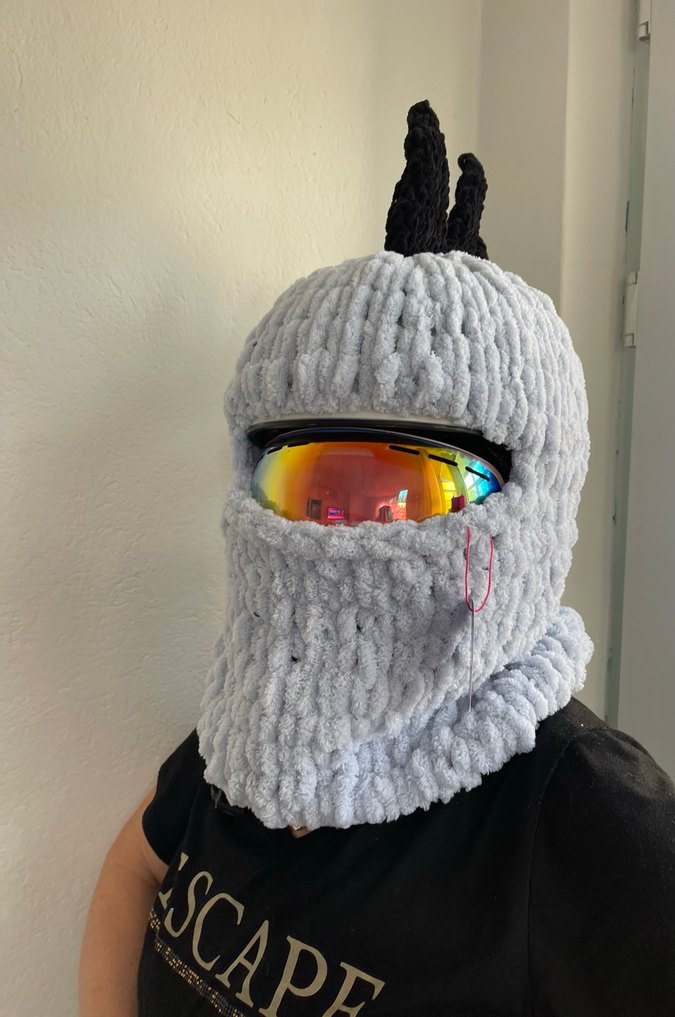 Balaklava kayak kask kılıfı - Görsel 2