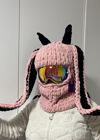 Balaklava kayak kask şapkası - Görsel 2