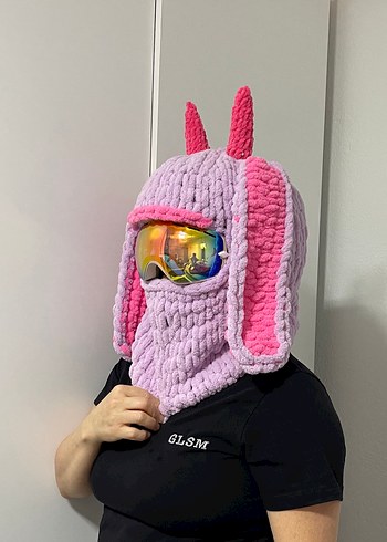 Balaklava kayak kask şapkası - Görsel 3