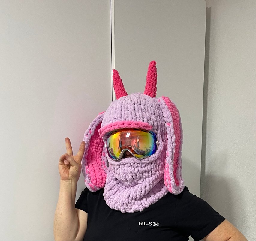 Balaklava kayak kask şapkası - Görsel 4