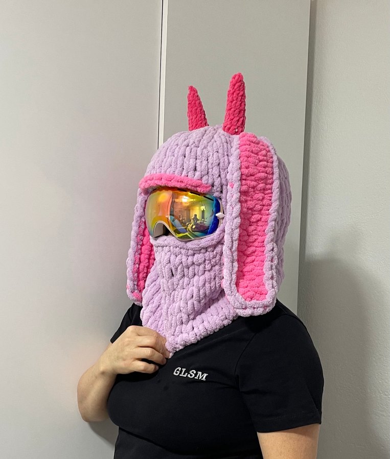 Balaklava kayak kask şapkası - Görsel 3