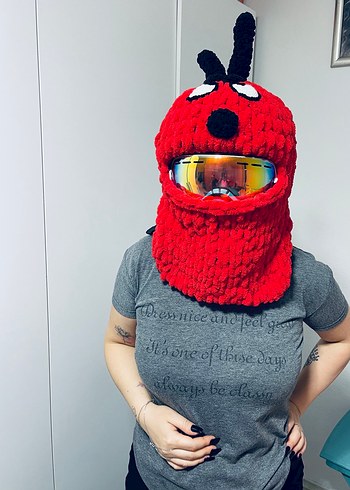 Balaklava kayak kask şapkası Angry Birds - Görsel 4