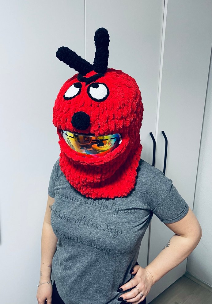 Balaklava kayak kask şapkası Angry Birds - Görsel 3