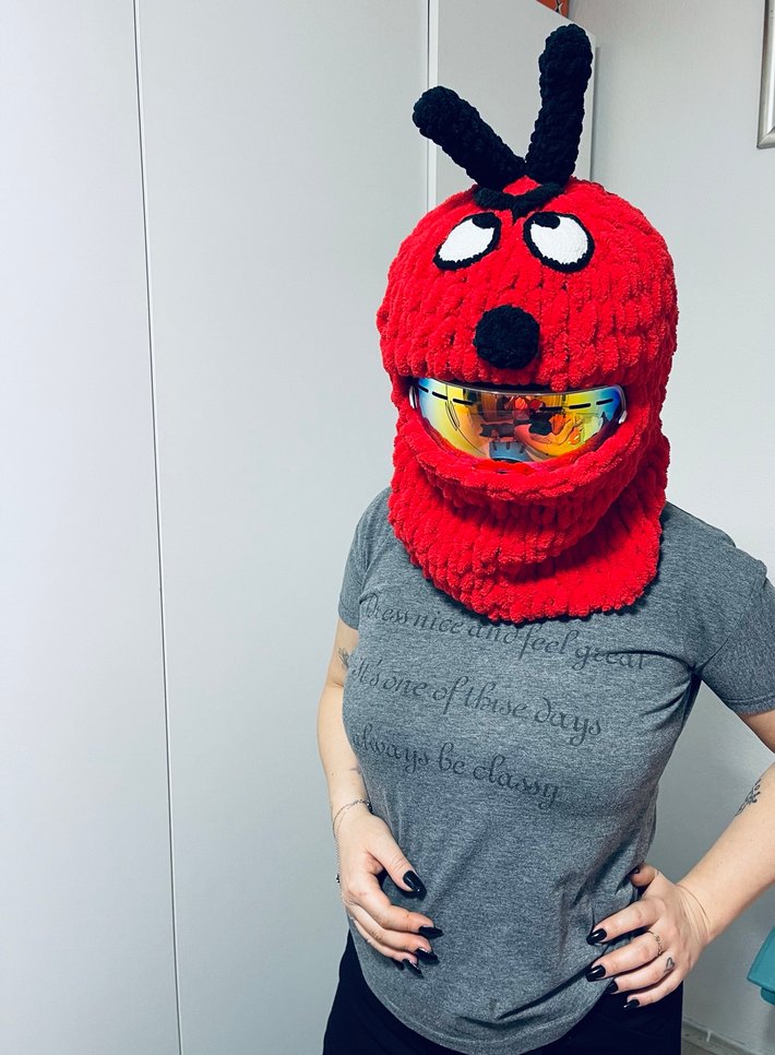 Balaklava kayak kask şapkası Angry Birds - Görsel 2