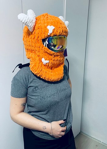 Balaklava kayak kask şapkası - Görsel 4