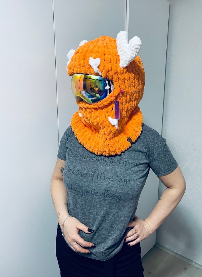 Balaklava kayak kask şapkası - Görsel 3