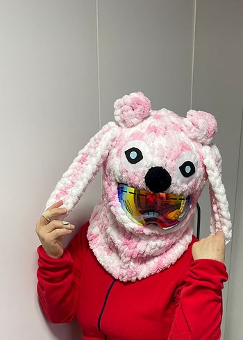 Balaklava kayak kask şapkası - Görsel 3