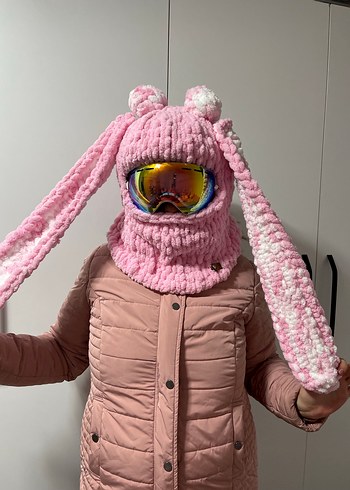 Balaklava kayak kask şapkası - Görsel 4