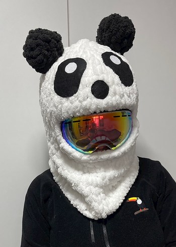 Balaklava kayak kask şapkası - Görsel 4