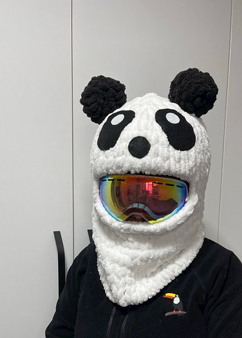 Balaklava kayak kask şapkası - Görsel 2