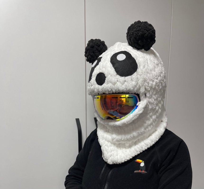 Balaklava kayak kask şapkası - Görsel 3