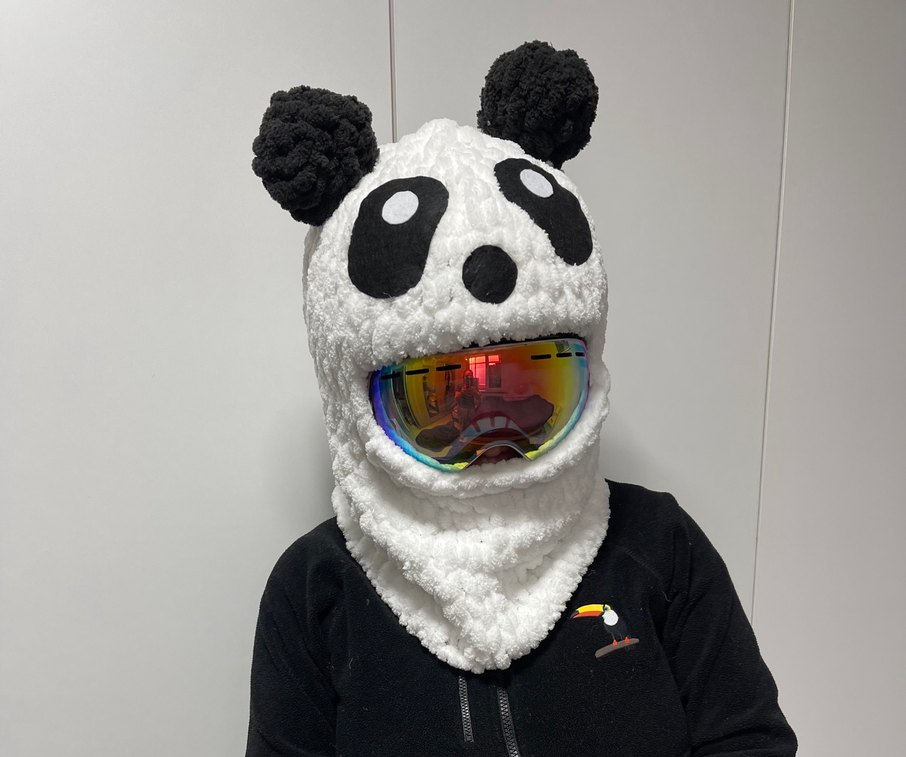 Balaklava kayak kask şapkası - Görsel 4