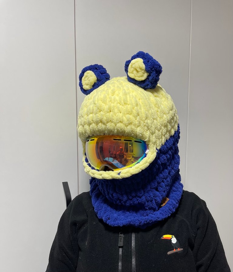 Balaklava kayak kask şapkası - Görsel 3