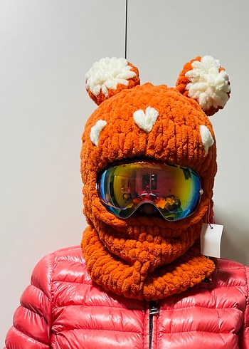 Balaklava kayak kask şapkası - Görsel 3