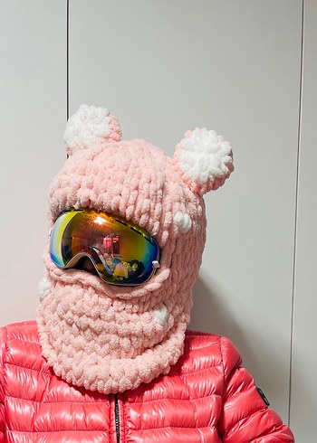 Balaklava kayak kask şapkası - Görsel 2