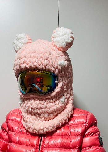 Balaklava kayak kask şapkası - Görsel 3