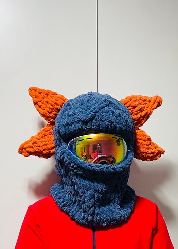 Balaklava kayak kask şapkası - Görsel 3