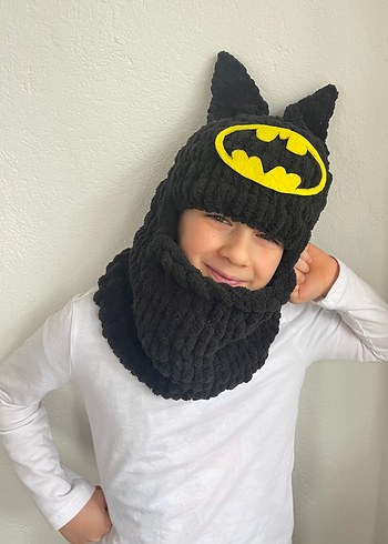 Balaklava kar maskesi Batman - Görsel 3