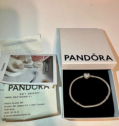 Pandora ORİJİNAL SERTİFİKASI İLE MOMENT PANDORA
