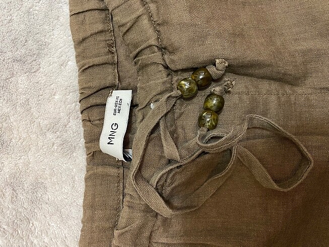 xs Beden MANGO KETEN PANTOLON