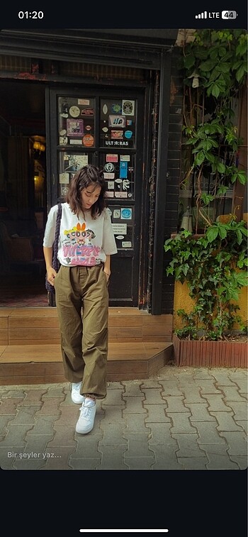 STRADIVARIUS PARAŞÜT PANTOLON
