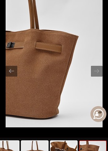 taba rengi canta ve cuzdan - Görsel 4