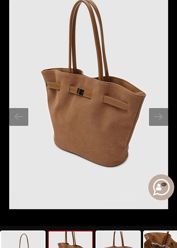 taba rengi canta ve cuzdan - Görsel 2