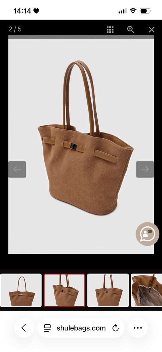 taba rengi canta ve cuzdan - Görsel 2