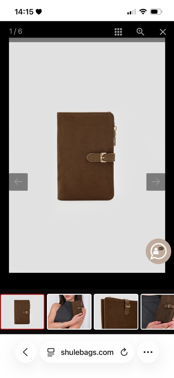 taba rengi canta ve cuzdan - Görsel 5