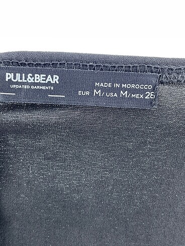 m Beden siyah Renk Pull and Bear Kısa Elbise %70 İndirimli.