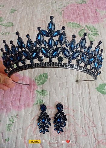 Gelin taç ve küpesi - Görsel 2