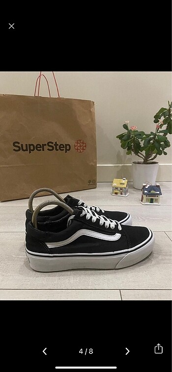 40 Beden siyah Renk Vans ayakkabı