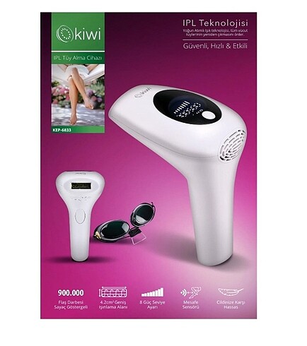 Kiwi epilasyon cihazı