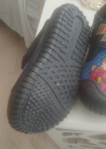 Mavi Desenli Erkek Çocuk Botları Velcro - Görsel 2