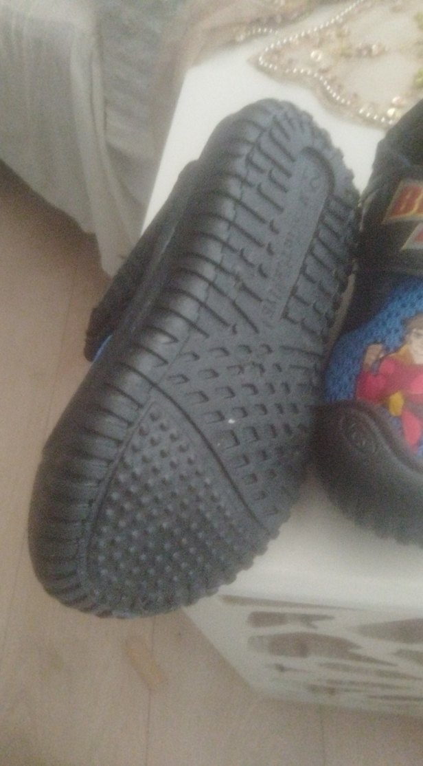 Mavi Desenli Erkek Çocuk Botları Velcro - Görsel 2