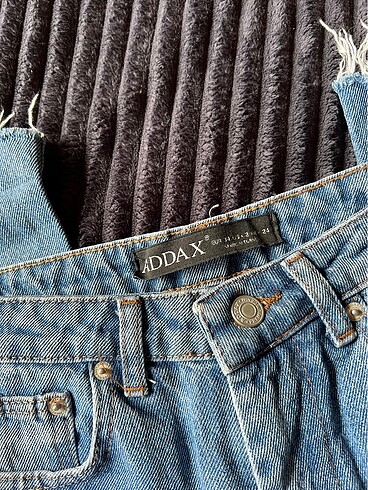 xs Beden mavi Renk Addax Yırtık Jean