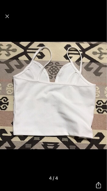 River Island Beyaz crop