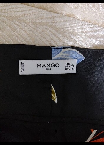 Mango MANGO yüksek bel şort