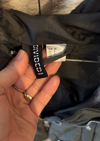 Kadın haki h&m Mont - Görsel 2