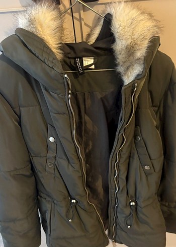 Kadın haki h&m Mont - Görsel 3