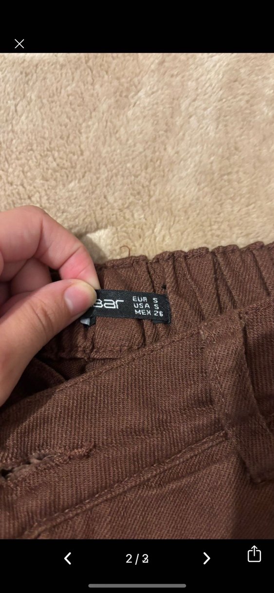 Kahverengi Kadın Pantolon - Görsel 2