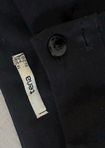 Kadın Siyah Kumaş Pantolon - Görsel 2