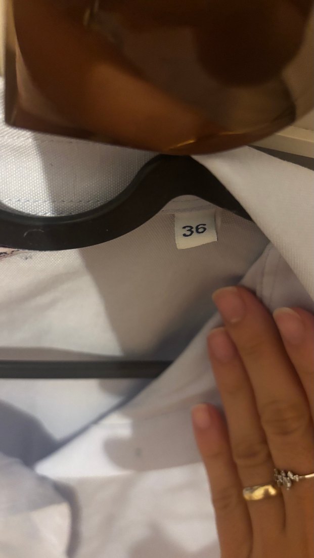 Pamuk Kadın Beyaz Uzun Kollu Gömlek - Görsel 3