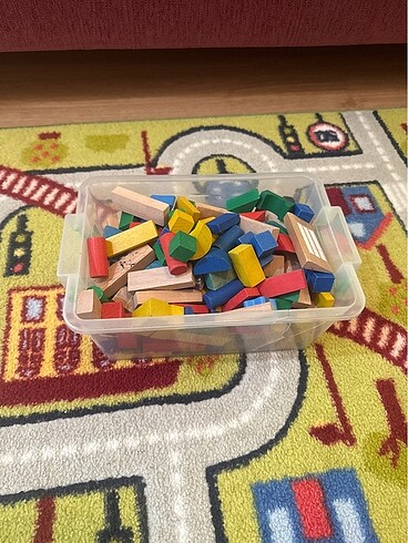  Beden Ahşap bloklar